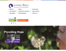Tablet Screenshot of livingways.org